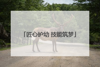 匠心护幼 技能筑梦